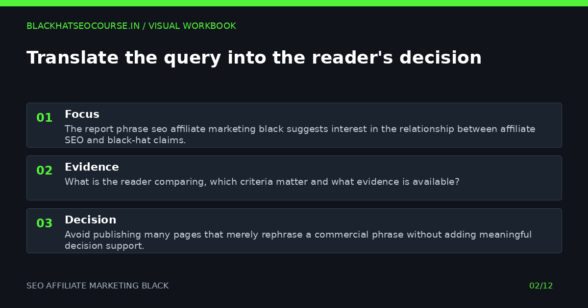 Translate the query into the reader's decision — visual summary
